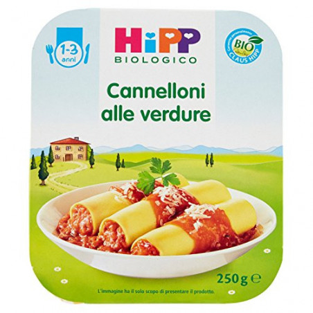 HIPP CANNELLONI VERDURE GR.250