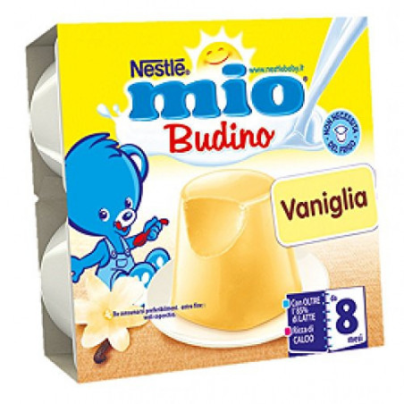 MIO BUDINO VANIGLIA 4X100GR