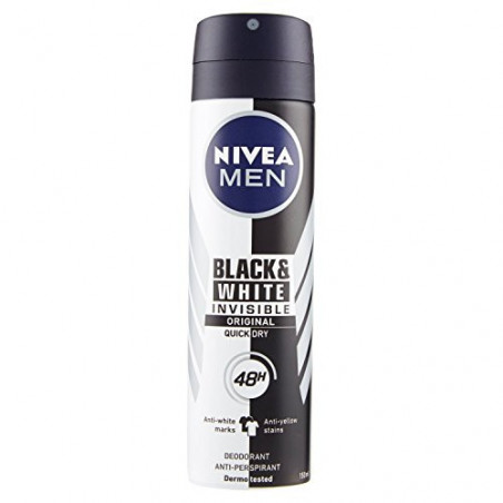 NIVEA DEO SPR MEN B&W INV.ORIG.150ML