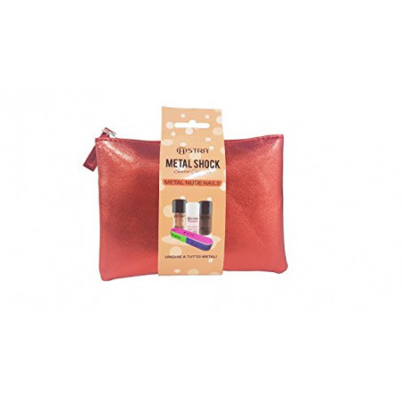 ASTRA POCHETTE METAL NUDE NAILS