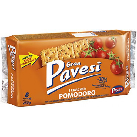 GRAN PAVESI CRACKER POMODORO 280GR