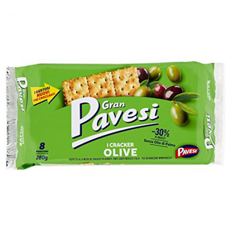 GRAN PAVESI CRACKER OLIVA 280GR