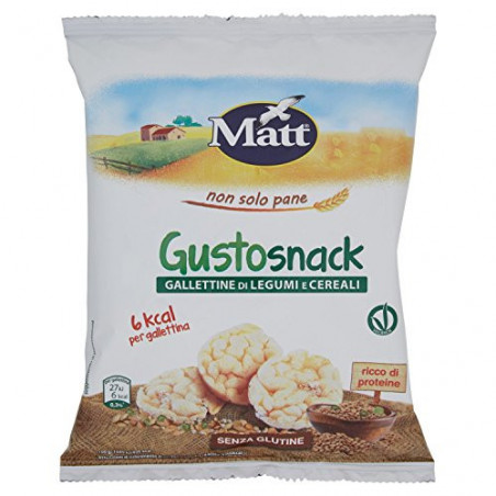 MATT GUSTO SNACK GALL. LEG.E CEREALI 30G