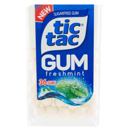 TIC TAC GUM FRESH MINT 25C