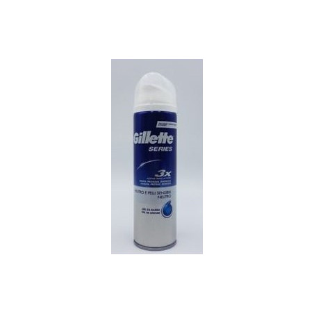 GILLETTE SERIES 3X GEL BARBA NEUTRO 200M