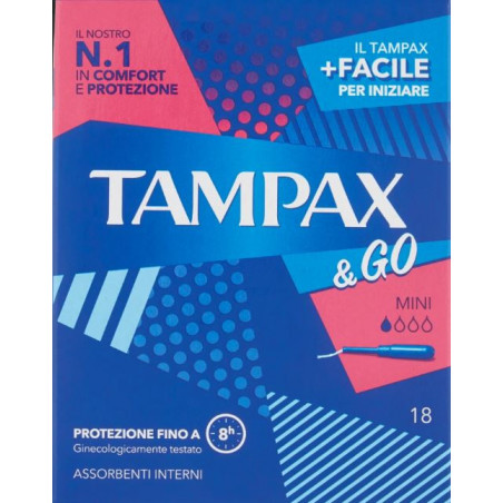 TAMPAX GO MINI X18