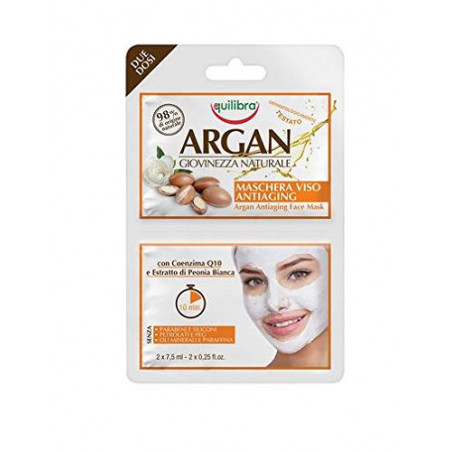 EQUILIBRA MASK VISO PURIF.ARGAN M DOSE