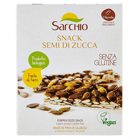 SARCHIO SNACK SEMI DI ZUCCA S GL 80GR