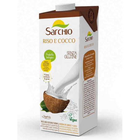 SARCHIO BEVANDA RISO COCCO S G VEG 1LT