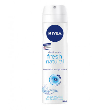 NIVEA DEO SPR FRESH NATURAL 150ML