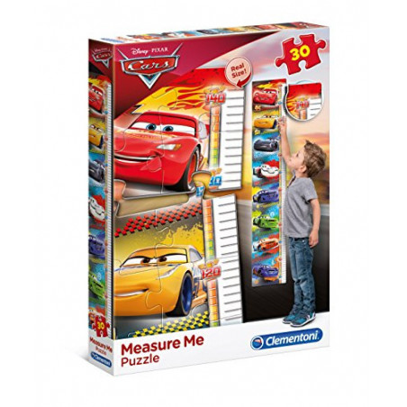 CLEMENTONI MEASURE ME  PUZZLE CARS 3(E)