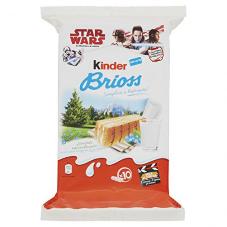 KINDER BRIOSS LATTE X10