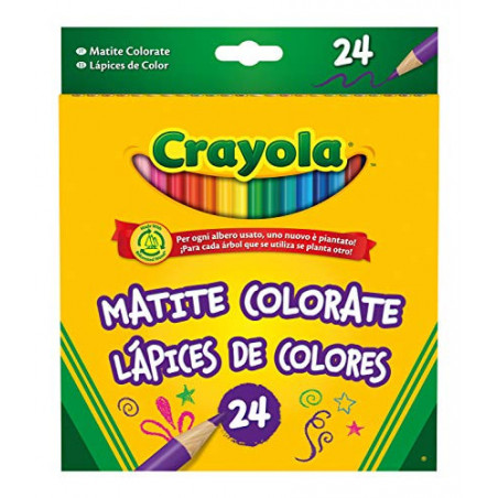 CRAYOLA MATITE COLORATE 24 PZ