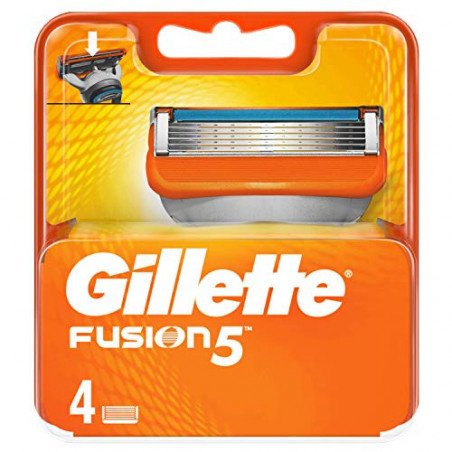 GILLETTE FUSION 5 LAME RIC.X4