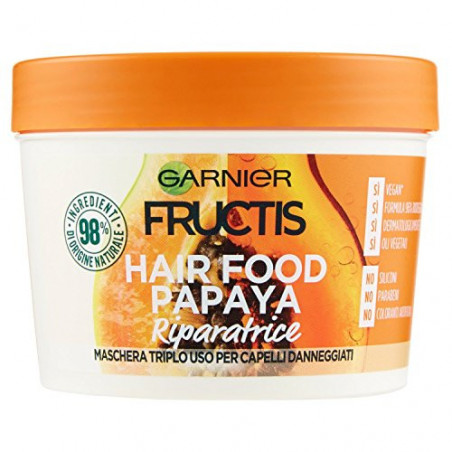 FRUCTIS MASCH.HAIR FOOD PAPAYA 390ML