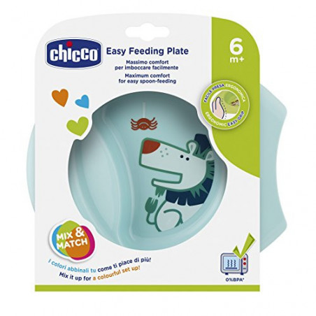 CHICCO PIATTO PRESA FACILE  BOY 6M+