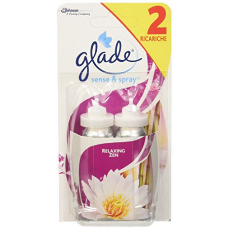 GLADE SENSE & SPRAY RIC. RELAXING ZEN X2