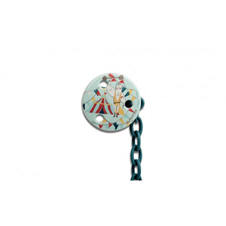 SUAVI CLIP TONDA VERDE FORZ.+CATENELLA(E