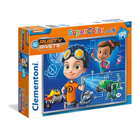 PUZZLE RUSTY RIVETS MAXI 104P COD.23720(