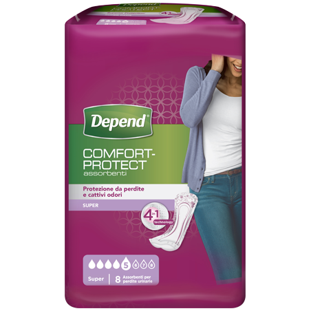 DEPEND ASSORB.SUPER X8