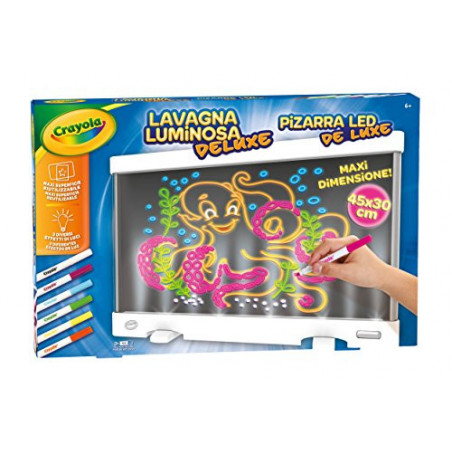 CRAYOLA LAVAGNA LUMINOSA DELUXE