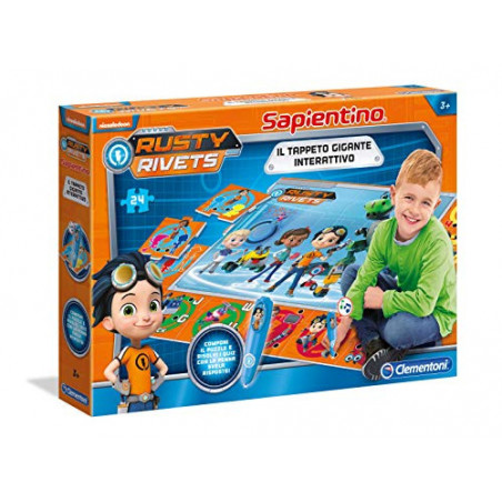 TAPPETO GIGANTE INTERAT. RUSTY RIVETS(E)