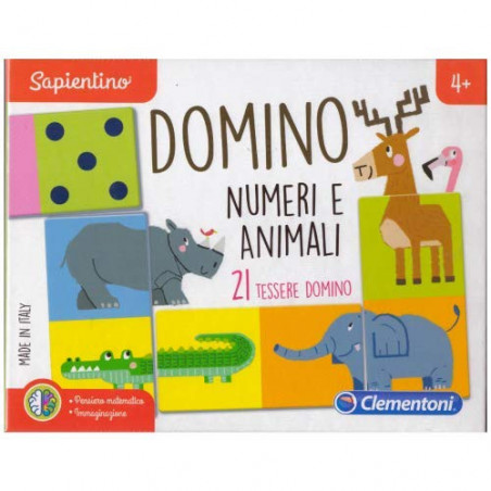 SAPIENTINO DOMINO NUMERI E ANIMALI