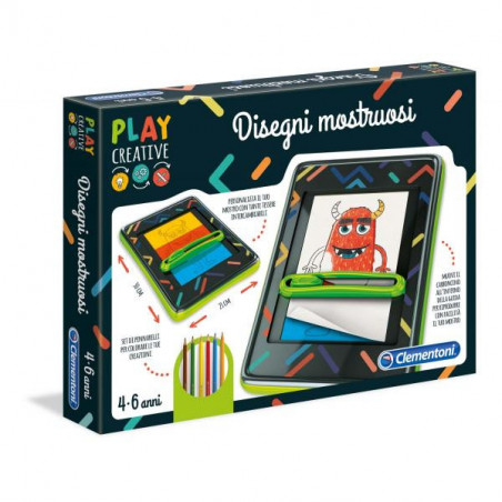 PLAY CREATIVE DISEGNI MOSTRUOSI (E)
