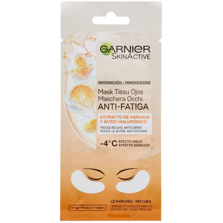 GARNIER MASK.C OCCHI TESS.ORANGE DEFAT.