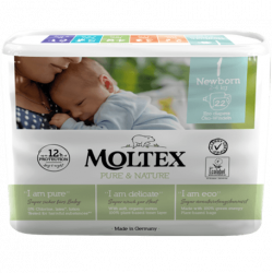 MOLTEX 1 NEWBORN P&N 2-4KG X22