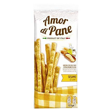 AMOR DI PANE GRISSINI SESAMO GR.125