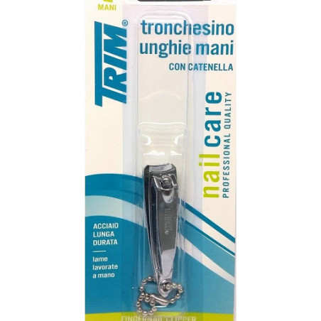 TRIM UNGHIE MANI CON CATENA