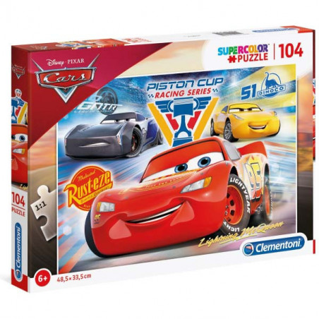 PUZZLE 104 CARS 6A+