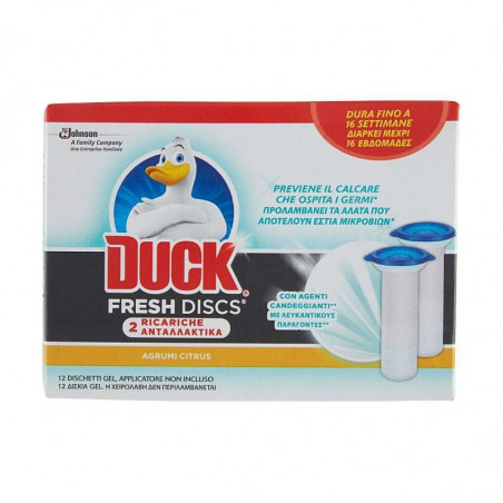 DUCK FRESH DISCS RIC.AGR.CITRUS X2