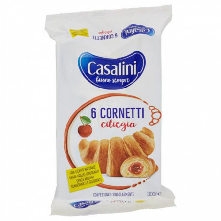 CASALINI CORNETTI CILIEGIA 300GR X6