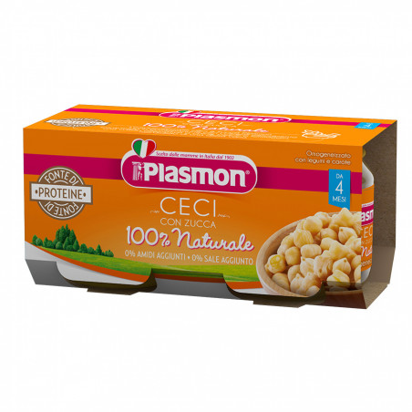 PLASMON OMO CECI C ZUCCA 0%AMIDO GR.80X2