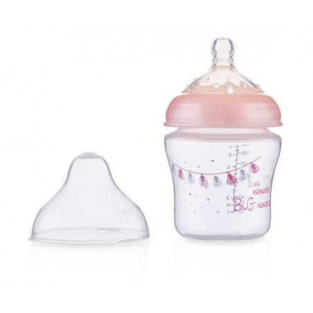 NUBY BIBERON LITTLE MOMENT PINK 180ML