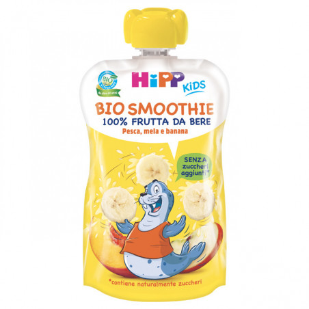 HIPP SMOOTHIE PES MEL BAN.120ML