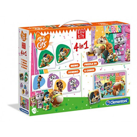 CLEMENTONI EDUKIT 4IN1 44 CATS(E)