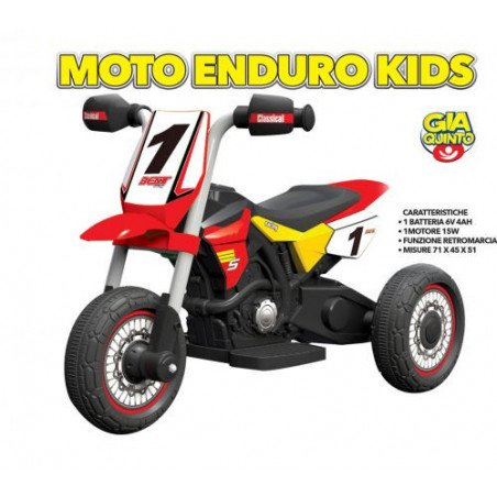 GIA QUINTO MOTO END ROSSA GVC5479