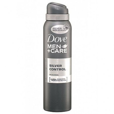 DOVE DEO SPR MEN CARE SILVER CONTR.150ML