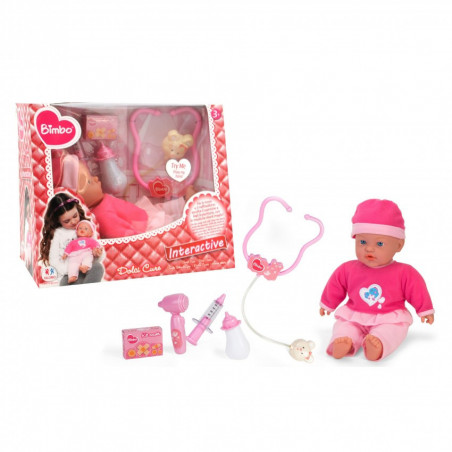 GLOBO BAMBOLA O BUA C SUONI 41CM(E)