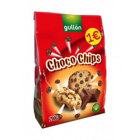 GULLON CHOCO CHIPS CIOCC.FOND.200GR