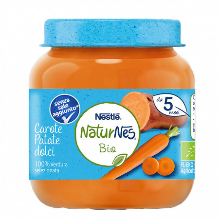 NESTLE NATURNES CAROT PAT.DOLCI 125GR