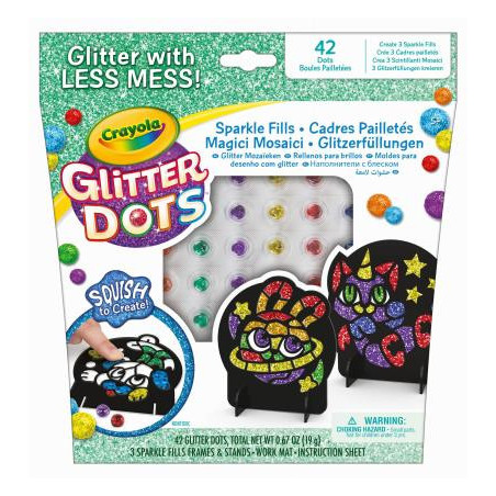 CRAYOLA GLITTER DOTS MAGICI MOSAICI(E)