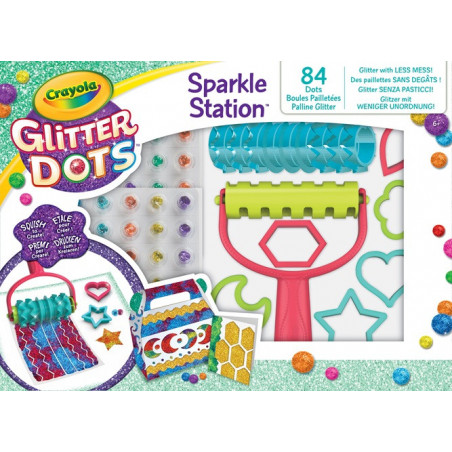 CRAYOLA GLITTER DOTS SPARKLE STAT(E)