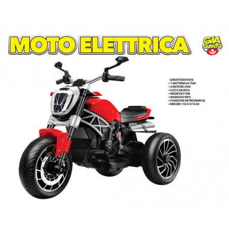 GIA QUINTO MOTO ELET.ROSSA GVC 5469