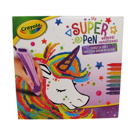 CRAYOLA SUPER PEN EFFETTI METALLIZZATI(E