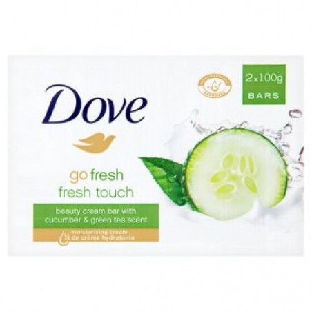 DOVE SAPONE SOLIDO GO FRESH 2X100GR