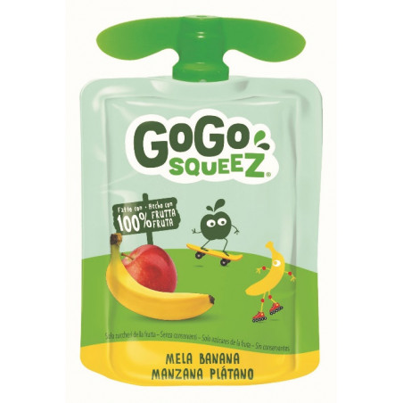 GO GO SQUEEZ POUCH MELA BAN 90GR